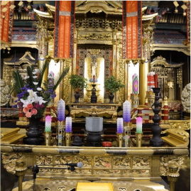 愛知県西尾市浄願寺　年間行事予定　5月親鸞さま降誕会と初参式
